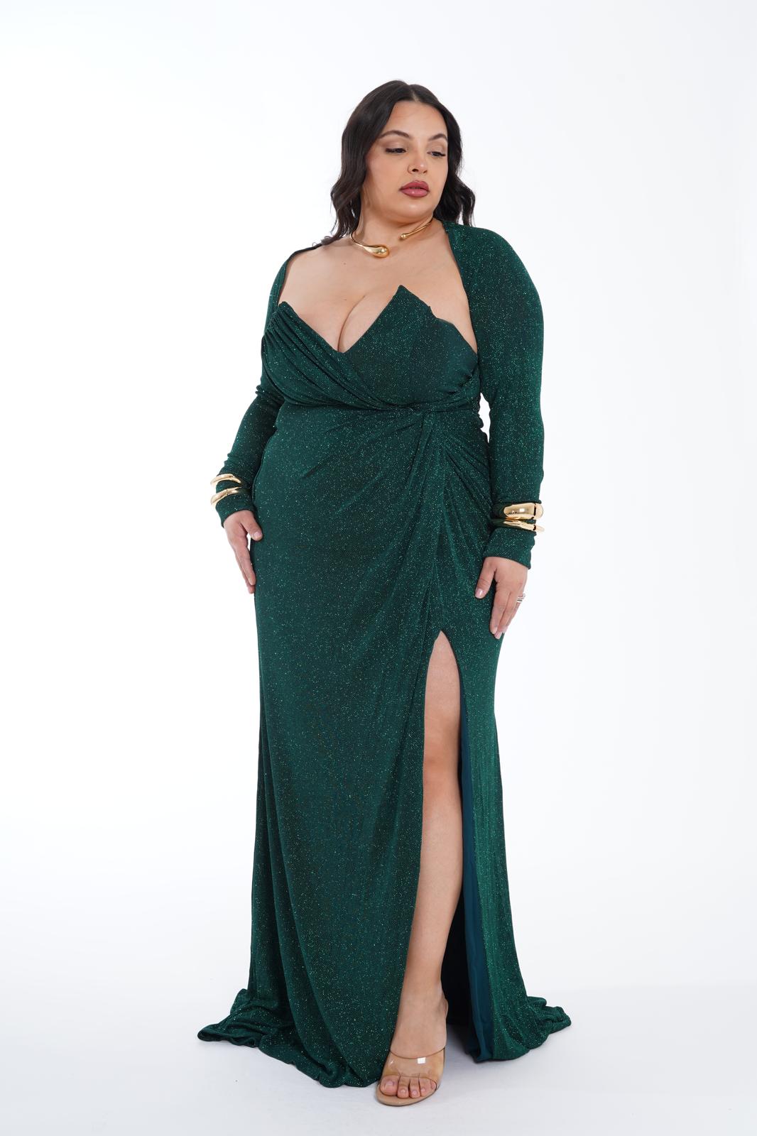 Dress Elegante Montecarlo verde