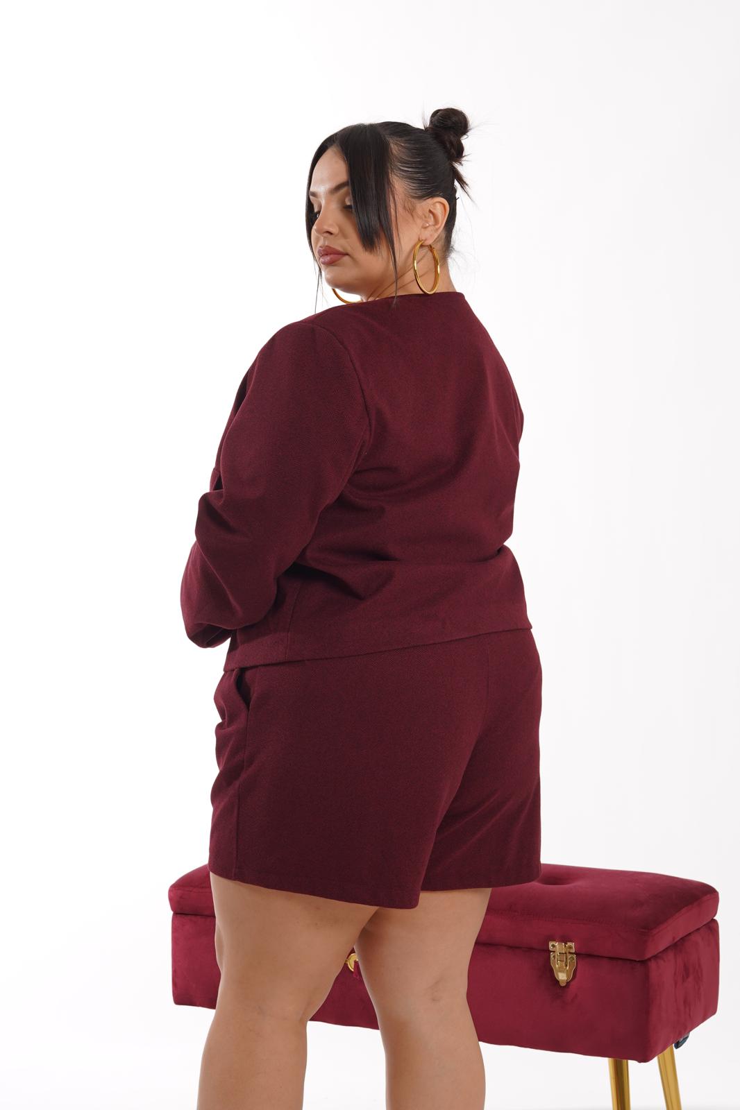 Coordinato Azzurra bordeaux