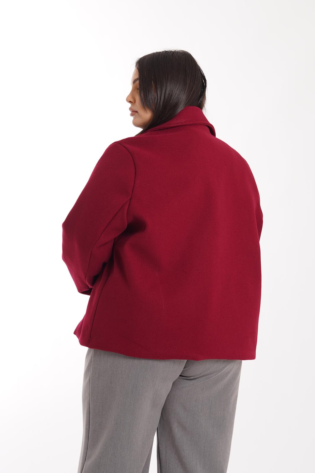 Cappotto Modo Chic bordeaux