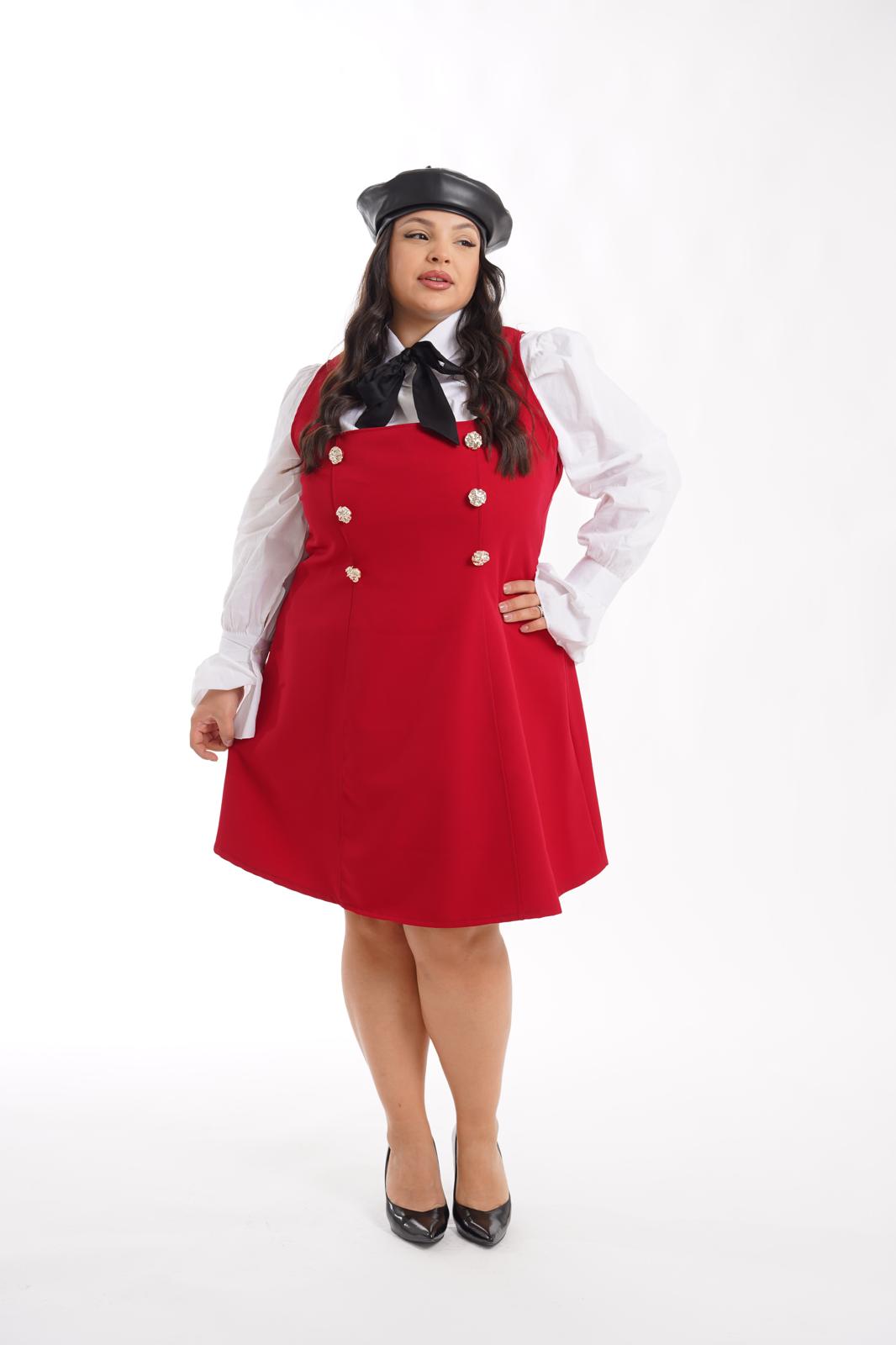 Coordinato Dress+Camicia Paris bordeaux