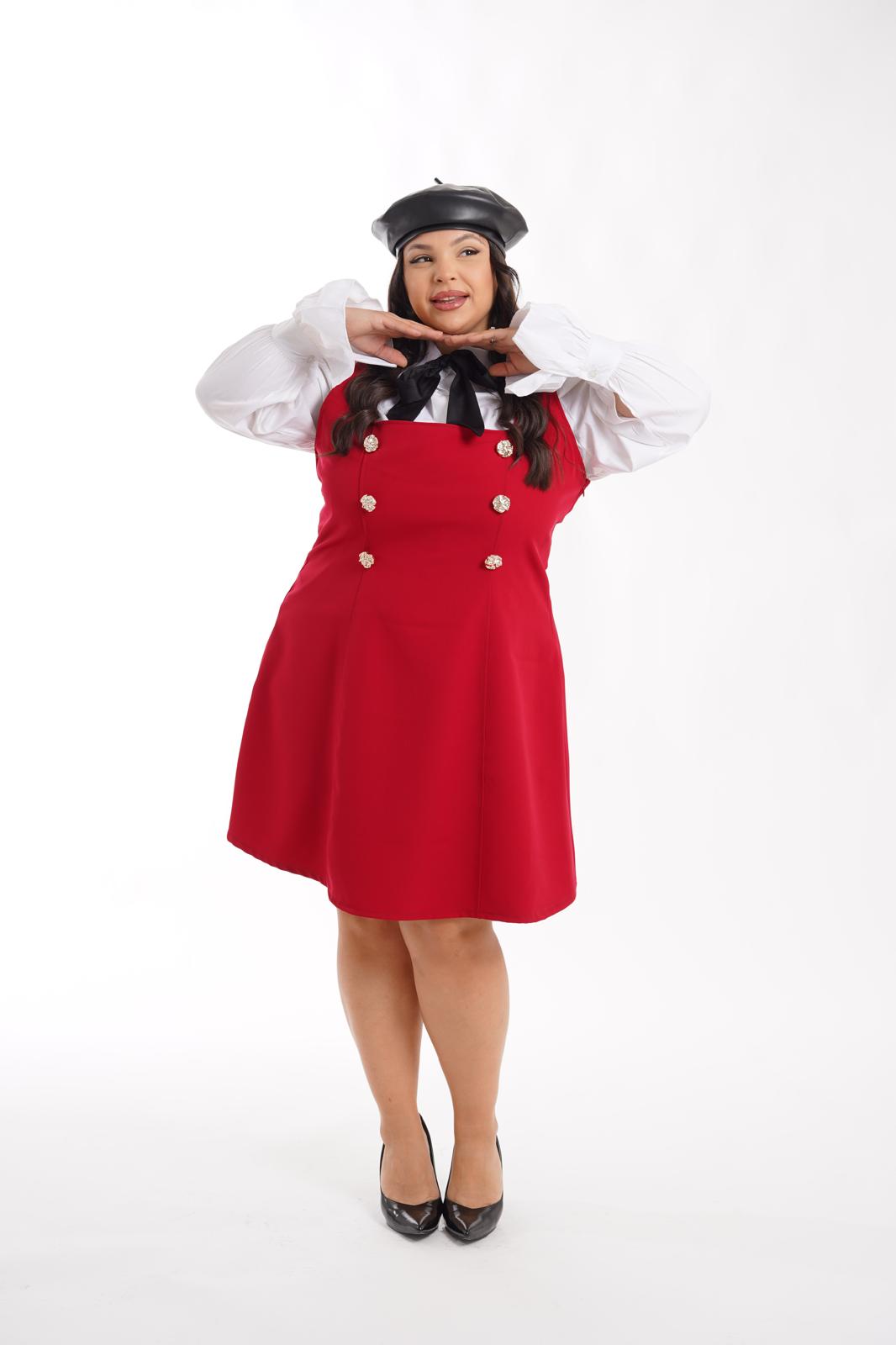 Coordinato Dress+Camicia Paris bordeaux