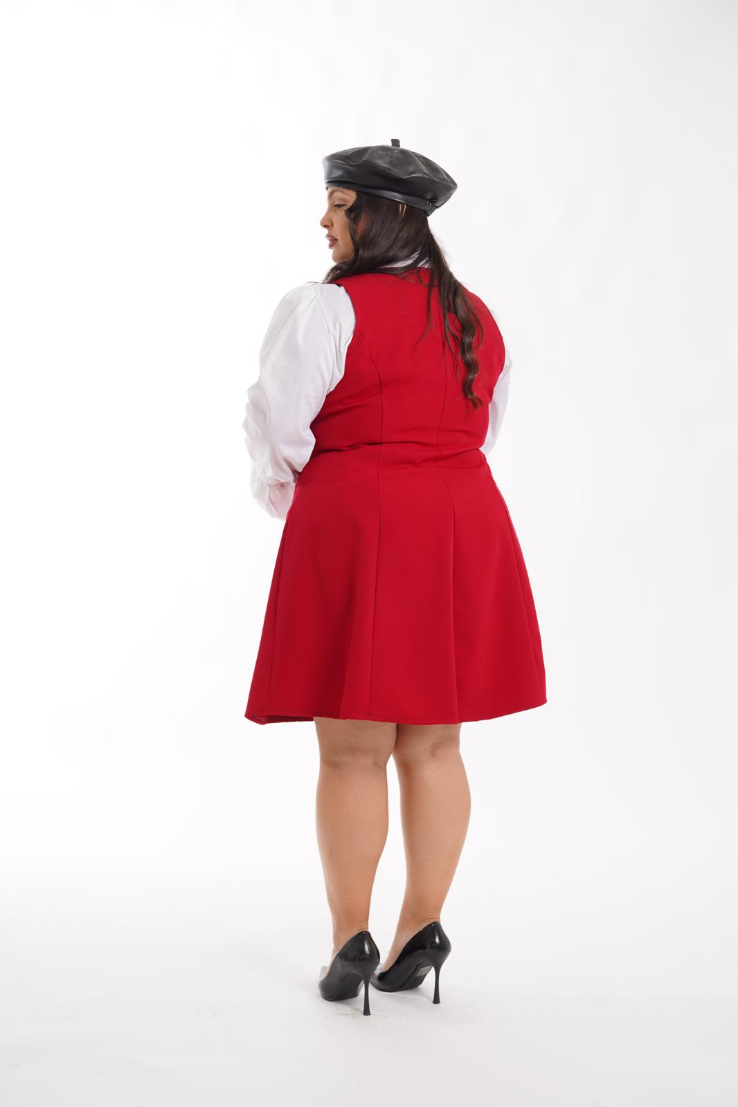 Coordinato Dress+Camicia Paris bordeaux