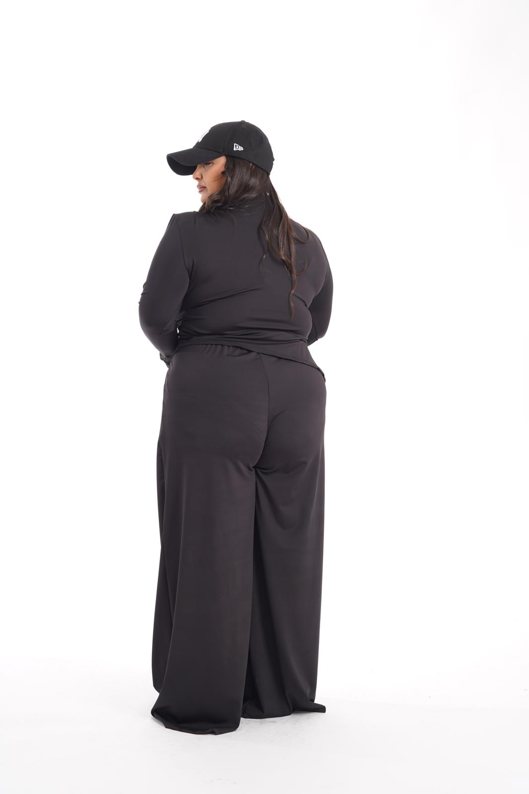 Coordinato Naomi in lycra 18 nera