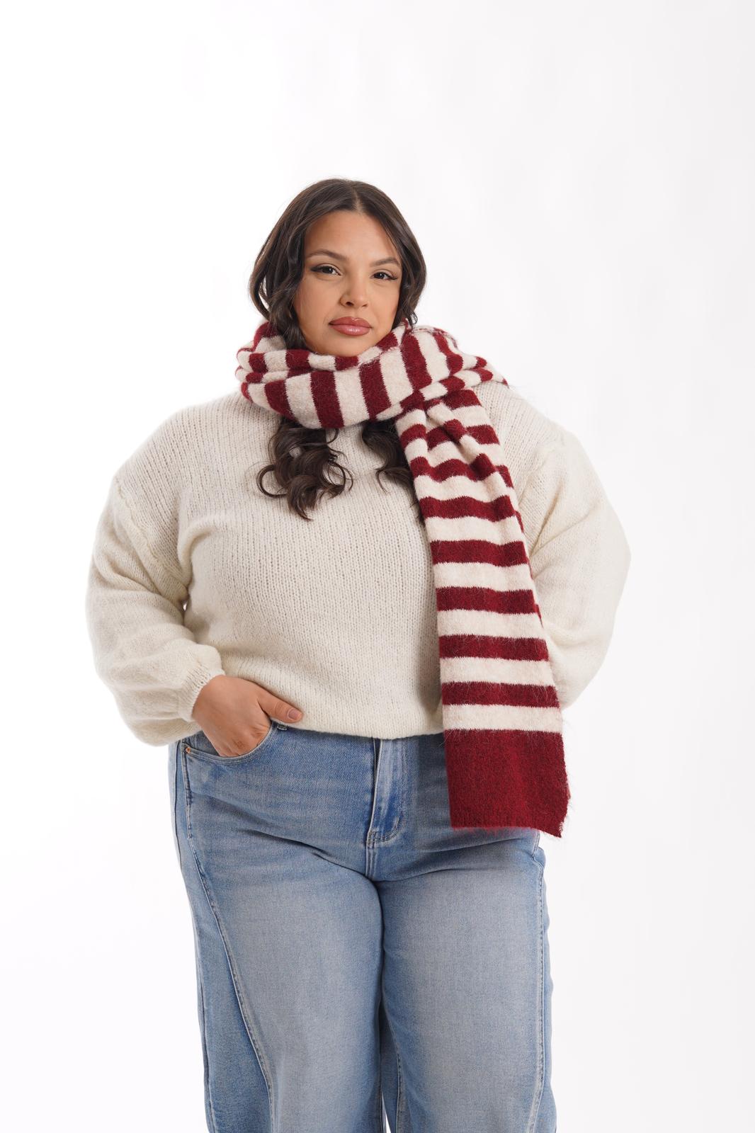 Sciarpa Winter bordeaux