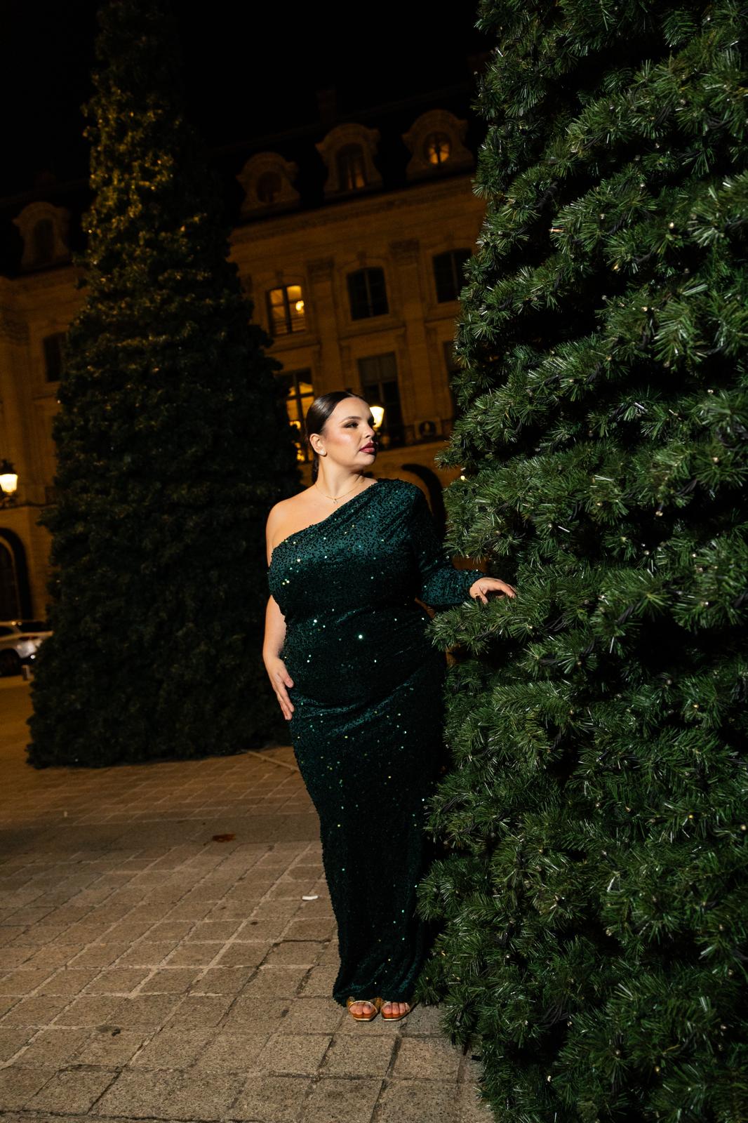 Abito Monospalla "Cour Napoleon" Verde