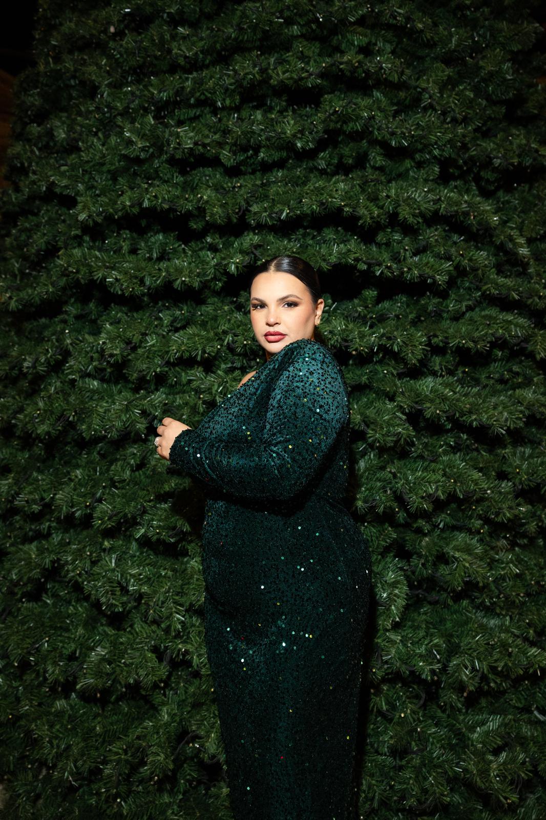 Abito Monospalla "Cour Napoleon" Verde