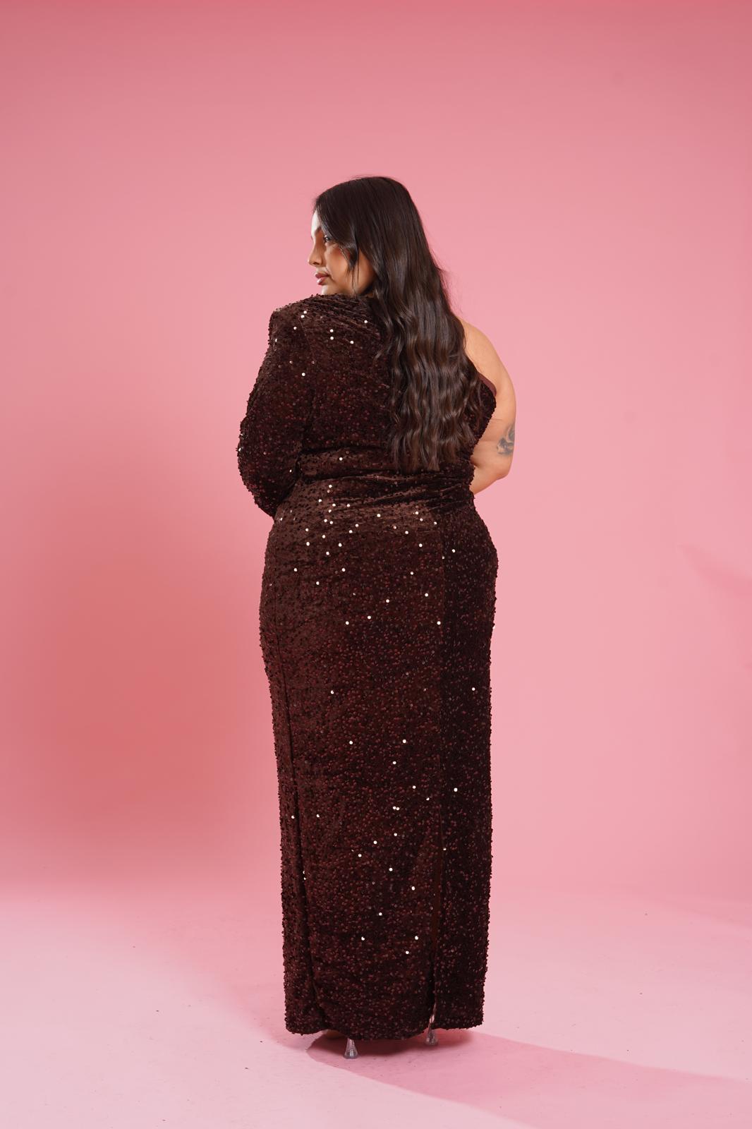 Abito Monospalla "Cour Napoleon" Marrone