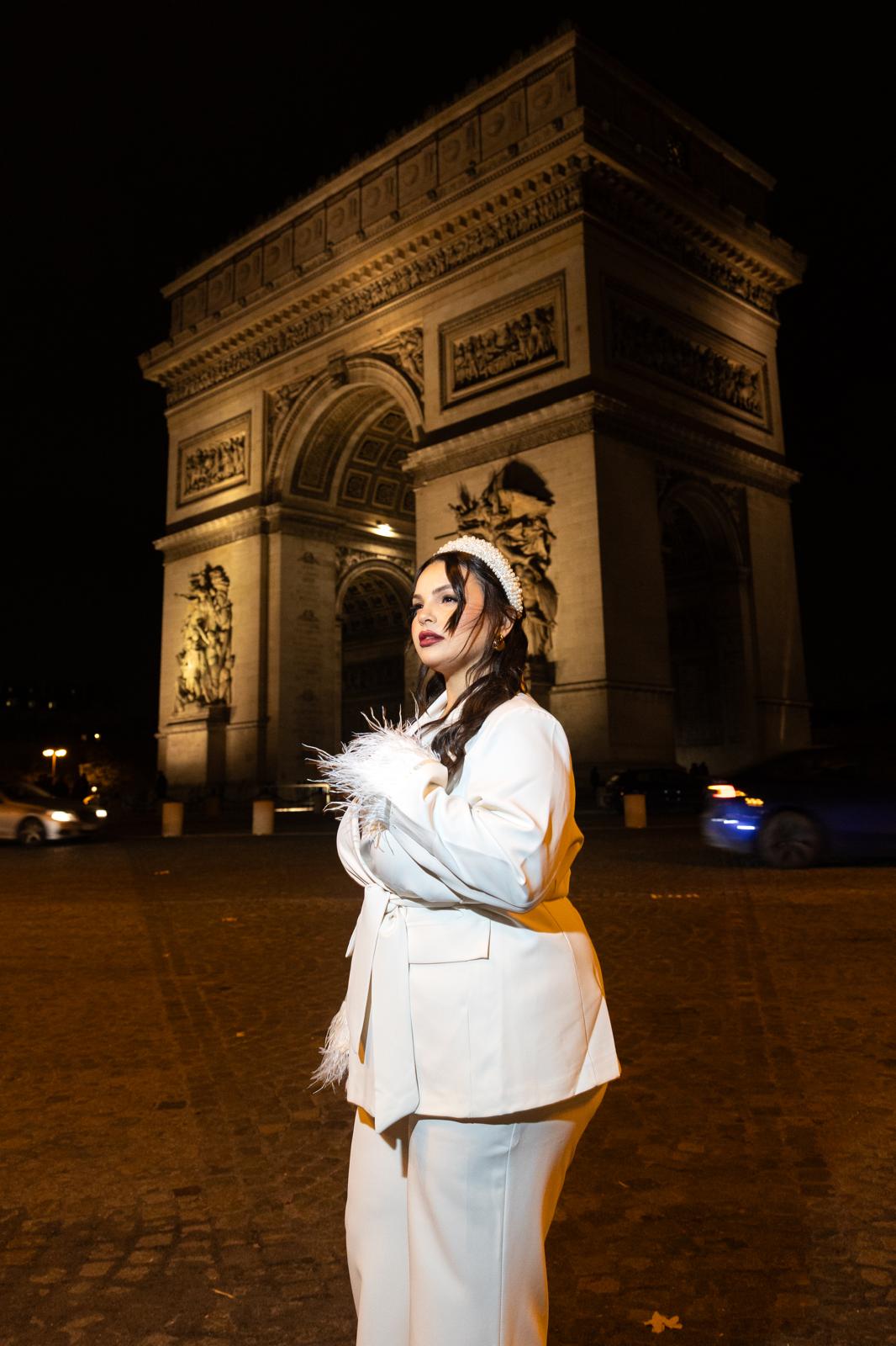 Giacca "Champs Elysees" Panna