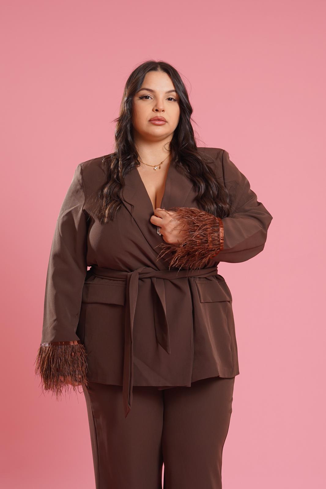 Giacca "Champs Elysees" Marrone