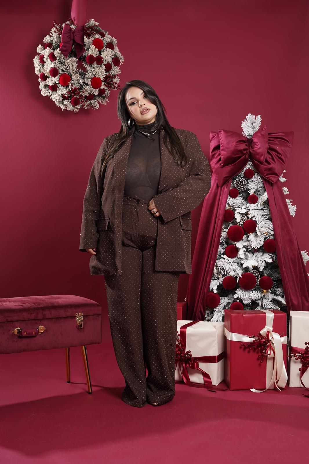 Pantalone Stella Marrone