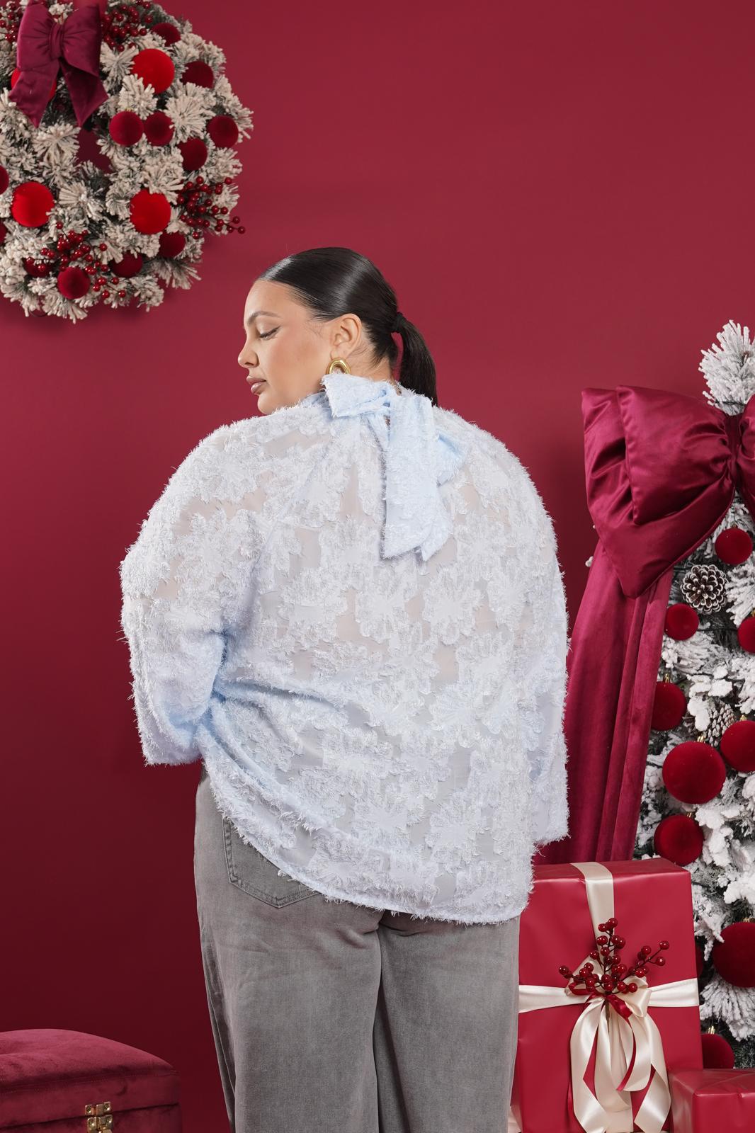 Camicia Peluche polvere