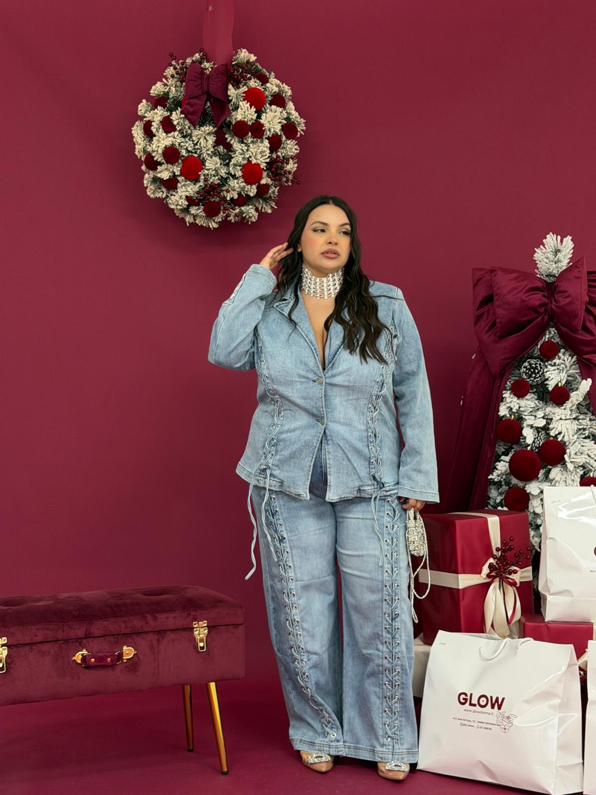 Crossover Jeans Jacket