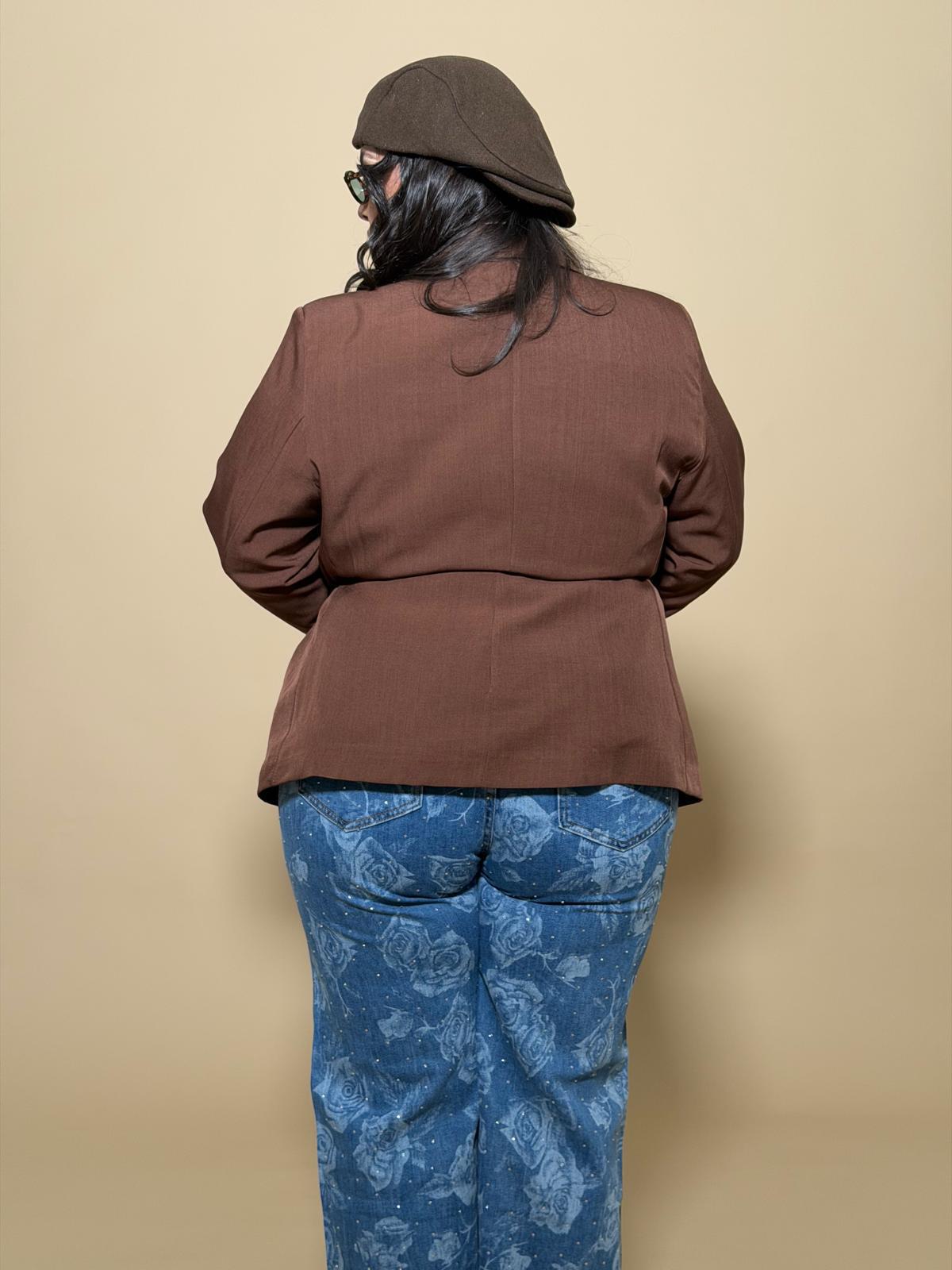 Giacca Elisa marrone