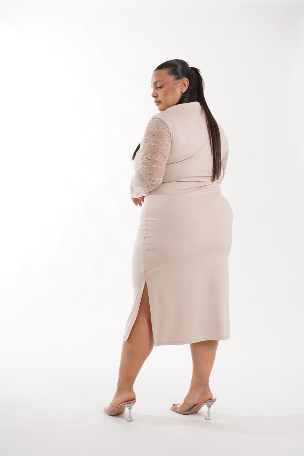 Dress Emily Lungo beige