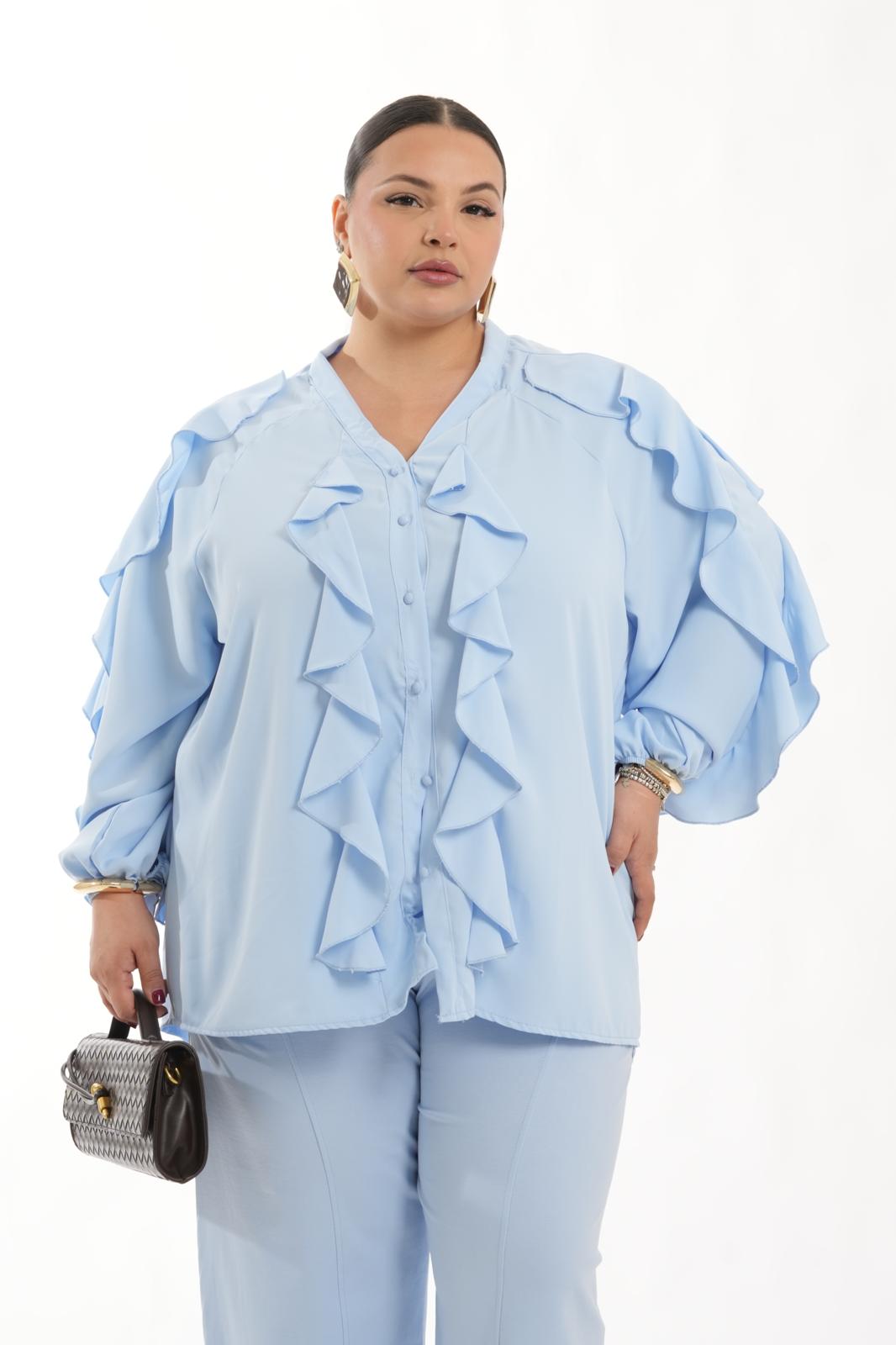 Camicia Adelaide polvere