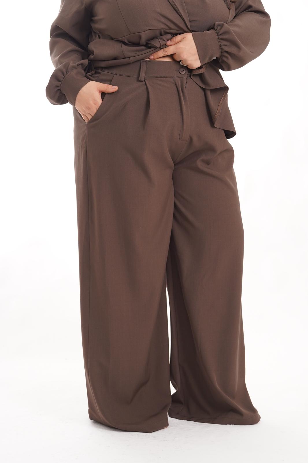 Coordinato Almar marrone