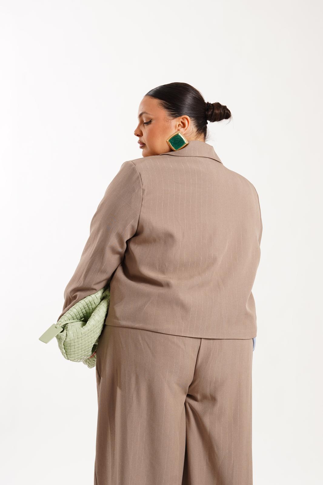 Giacca Mayla tortora