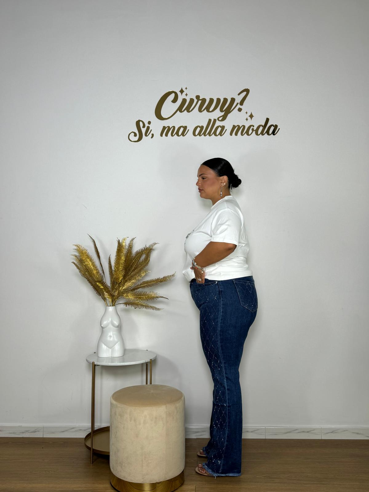 Jeans Shine Blu 6007