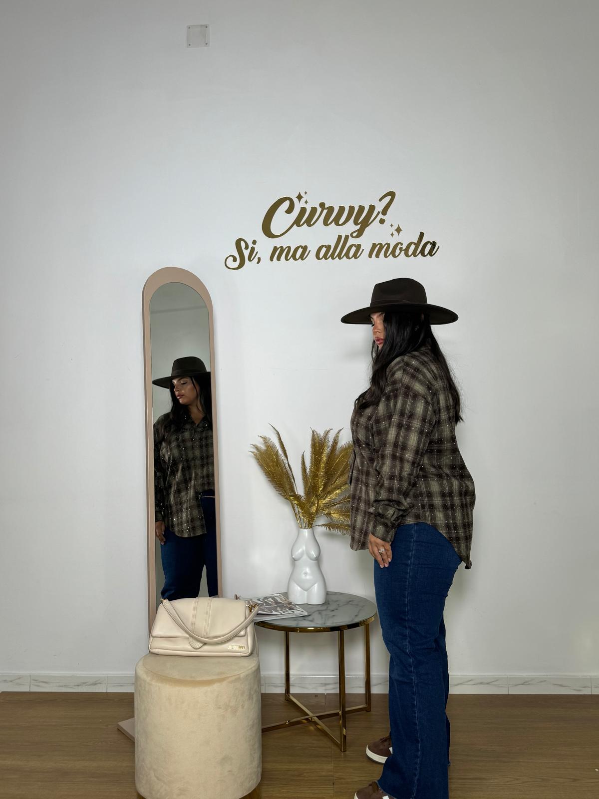 Jeans Palazzo Scuro 3327