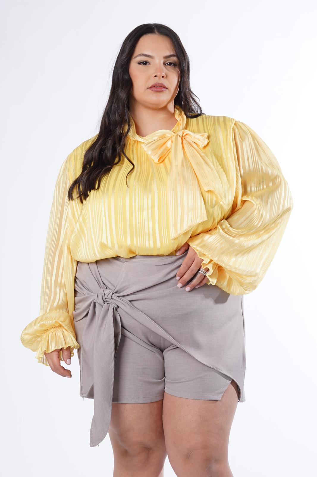 Camicia Partenope gialla