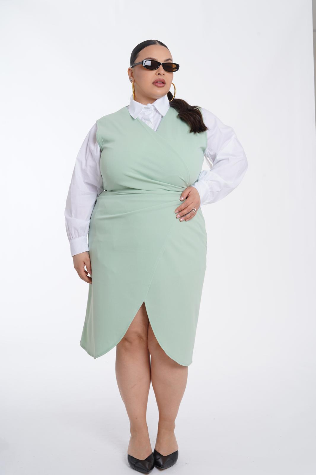 Dress Moon verde acqua