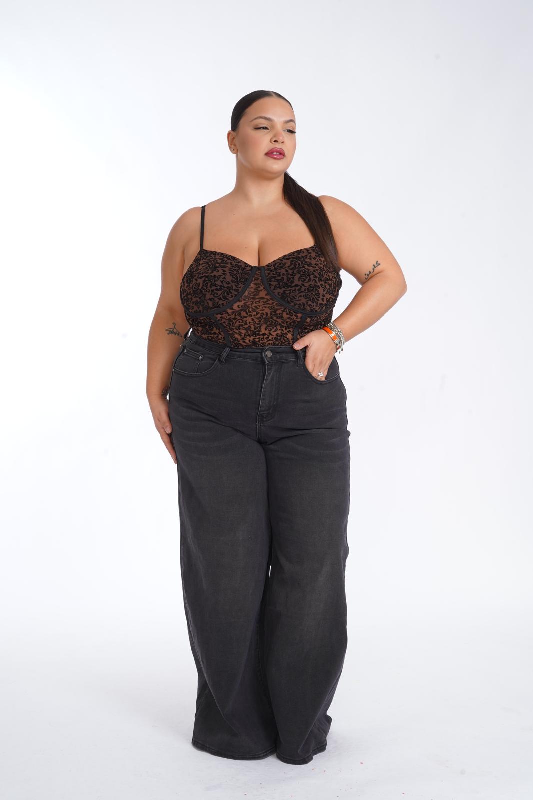 Body Nilufar marrone 006