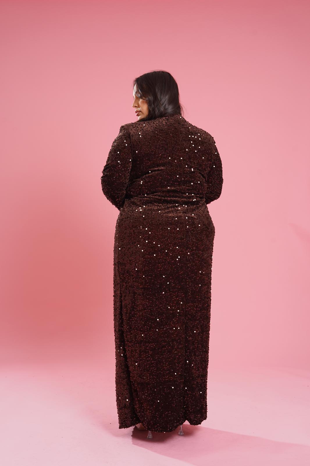 Abito "Place Vendôme" Marrone