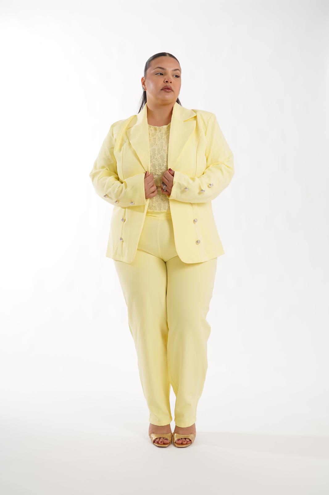 Tailleur Megan Giallo