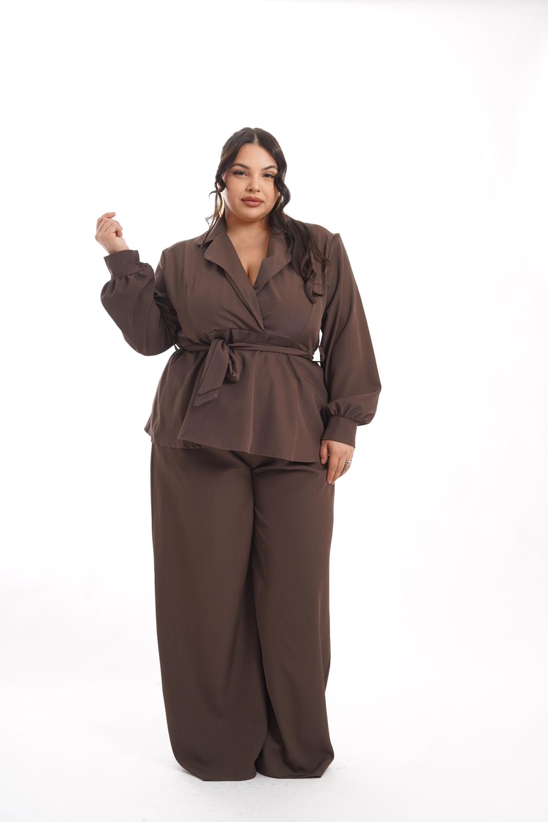 Coordinato Almar marrone