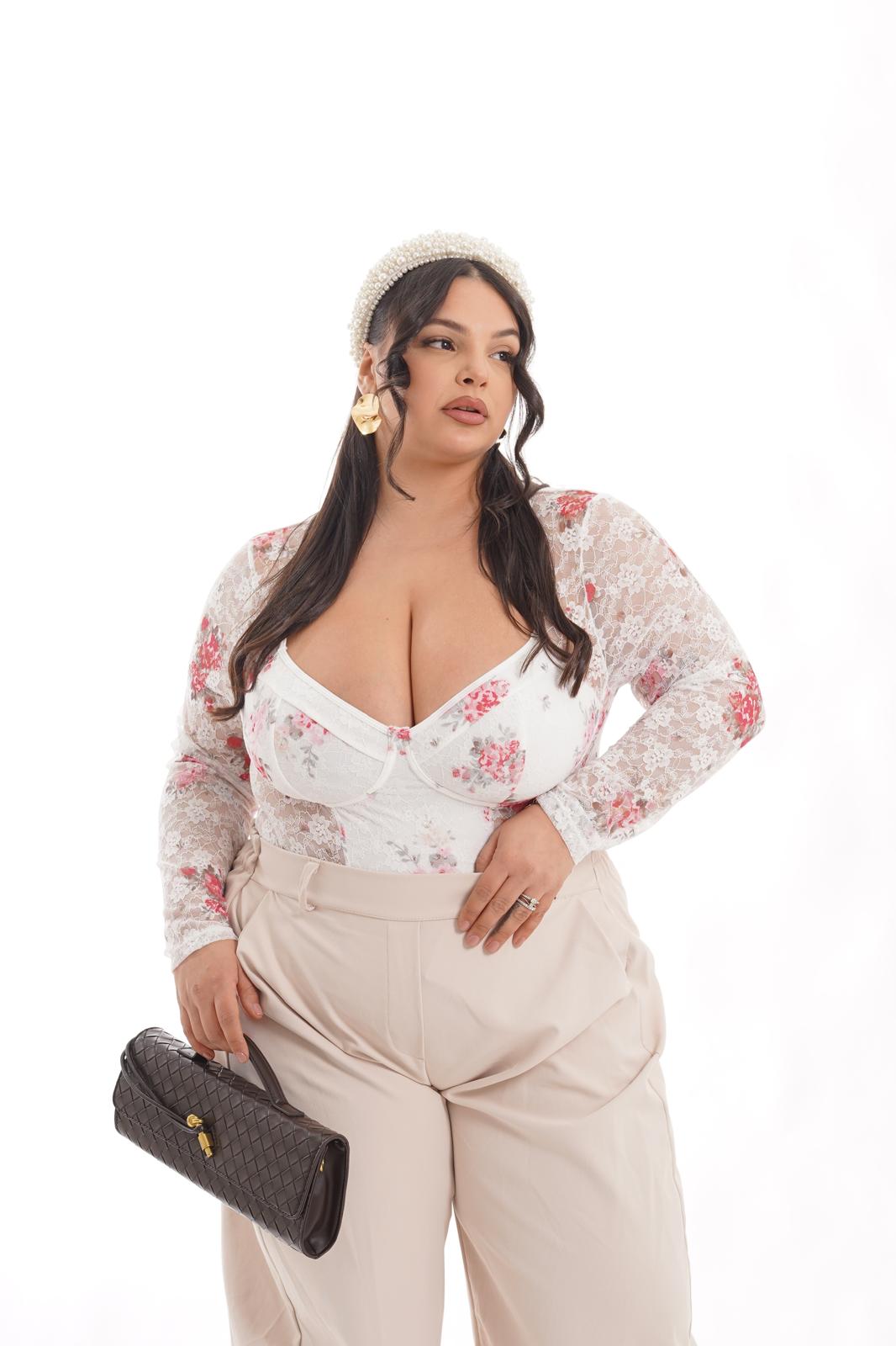 Body Fiori Bianco B011