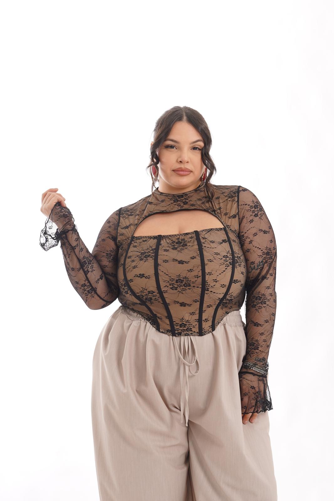 Body nero\carne B013